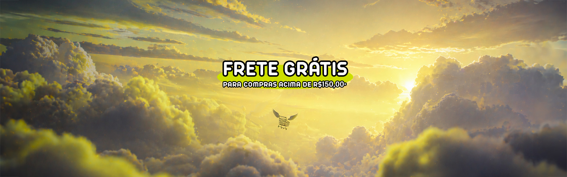 Frete Grátis nas compras acima de R$150